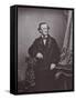 Richard Wagner, German Composer, 1860s-Franz Hanfstaengl-Framed Stretched Canvas