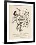 Richard Wagner German Composer Playing the Big Drum: His Favourite Exercise!-J. Blass-Framed Art Print