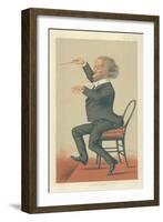 Richard Wagner, Music of the Future, 19 May 1877, Vanity Fair Cartoon-Sir Leslie Ward-Framed Giclee Print