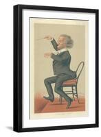 Richard Wagner, Music of the Future, 19 May 1877, Vanity Fair Cartoon-Sir Leslie Ward-Framed Giclee Print