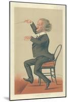 Richard Wagner, Music of the Future, 19 May 1877, Vanity Fair Cartoon-Sir Leslie Ward-Mounted Giclee Print