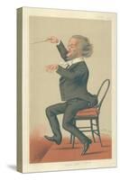 Richard Wagner, Music of the Future, 19 May 1877, Vanity Fair Cartoon-Sir Leslie Ward-Stretched Canvas