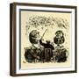 Richard Wagner 's Tannhäuser - caricature-Amédée de Noé-Framed Giclee Print