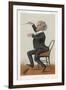 Richard Wagner the German Musician Conducts-Spy (Leslie M. Ward)-Framed Photographic Print