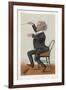 Richard Wagner the German Musician Conducts-Spy (Leslie M. Ward)-Framed Photographic Print