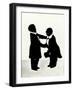 RICHARD WAGNER welcoming Anton Bruckner-Otto Bohler-Framed Giclee Print