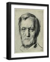 Richard Wagner-Franz Seraph von Lenbach-Framed Giclee Print