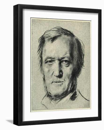 Richard Wagner-Franz Seraph von Lenbach-Framed Giclee Print