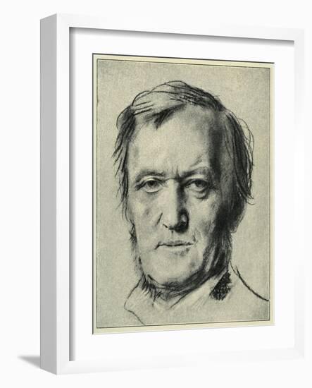 Richard Wagner-Franz Seraph von Lenbach-Framed Giclee Print