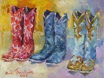 Cowboy Boots-Richard Wallich-Giclee Print