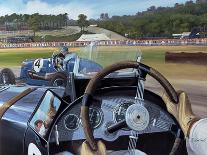 Brooklands - from the Hot Seat-Richard Wheatland-Giclee Print