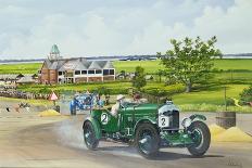 Brooklands - from the Hot Seat-Richard Wheatland-Laminated Giclee Print