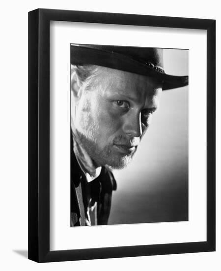 Richard Widmark. "Yellow Sky" [1948], Directed by William A. Wellman.-null-Framed Photographic Print