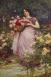 In a Garden of Roses-Richard Willes Maddox-Stretched Canvas