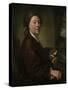 Richard Wilson (1714-82) 1752 (Oil on Canvas)-Anton Raphael Mengs-Stretched Canvas