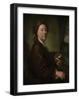 Richard Wilson (1714-82) 1752 (Oil on Canvas)-Anton Raphael Mengs-Framed Giclee Print