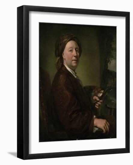 Richard Wilson (1714-82) 1752 (Oil on Canvas)-Anton Raphael Mengs-Framed Giclee Print