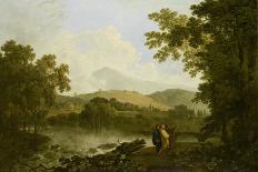 'Landscape, with River and Boats', c1758, (1938)-Richard Wilson-Giclee Print