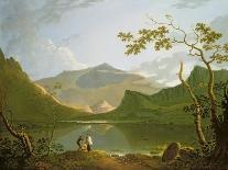 The Nemi Lake Near Rome, C.1760-Richard Wilson-Giclee Print