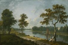The Nemi Lake Near Rome, C.1760-Richard Wilson-Giclee Print