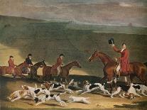 'Francis Duckenfield Astley, Esq., and his Harriers', c19th century-Richard Woodman-Mounted Giclee Print