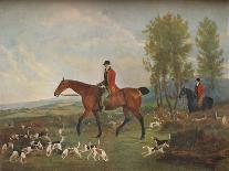 'Francis Duckenfield Astley, Esq., and his Harriers', c19th century-Richard Woodman-Giclee Print