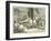 Richardson and Barth before the King of Timbuctoo-null-Framed Giclee Print