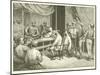 Richardson and Barth before the King of Timbuctoo-null-Mounted Giclee Print