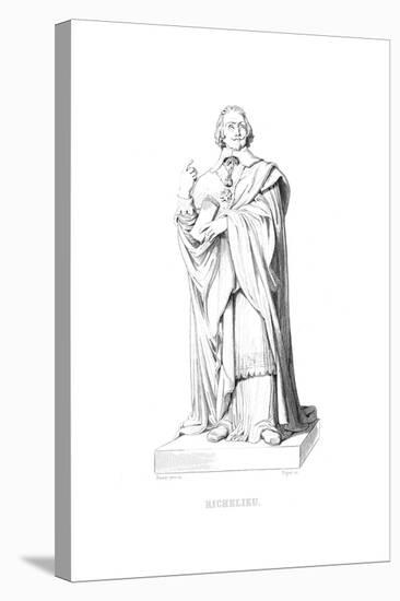 Richelieu Statue-null-Stretched Canvas