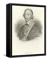 Richelieu-Alphonse Marie de Neuville-Framed Stretched Canvas