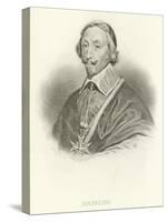 Richelieu-Alphonse Marie de Neuville-Stretched Canvas