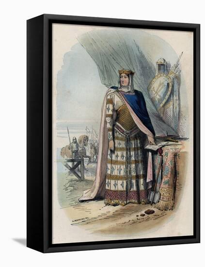Richilde of the Ardennes-Stefano Bianchetti-Framed Stretched Canvas
