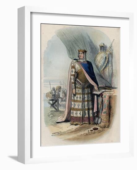 Richilde of the Ardennes-Stefano Bianchetti-Framed Giclee Print