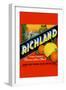 Richland Brand-null-Framed Art Print