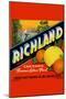Richland Brand-null-Mounted Art Print