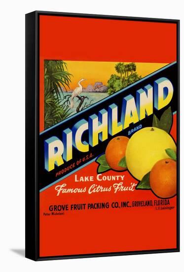 Richland Brand-null-Framed Stretched Canvas