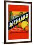 Richland Brand-null-Framed Art Print