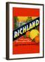 Richland Brand-null-Framed Art Print