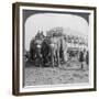 Richly Adorned Elephants and Carriage of the Maharaja of Rewa at the Delhi Durbar, India, 1903-Underwood & Underwood-Framed Giclee Print