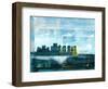 Richmond Abstract Skyline II-Emma Moore-Framed Art Print