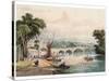 Richmond Bridge, 1880-F Jones-Stretched Canvas