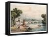 Richmond Bridge, 1880-F Jones-Framed Stretched Canvas