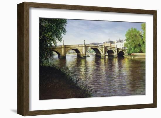 Richmond Bridge, 1993-Isabel Hutchison-Framed Giclee Print