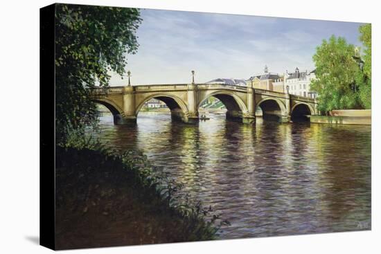 Richmond Bridge, 1993-Isabel Hutchison-Stretched Canvas