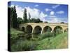 Richmond Bridge, Built in 1823, and the Oldest Road Bridge in Australia, Tasmania, Australia-G Richardson-Stretched Canvas