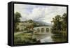 Richmond Bridge, England-Henry H. Parker-Framed Stretched Canvas