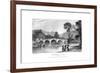 Richmond Bridge, London, 1829-J Rogers-Framed Giclee Print