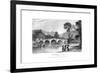 Richmond Bridge, London, 1829-J Rogers-Framed Giclee Print