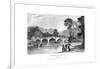 Richmond Bridge, London, 1829-J Rogers-Framed Giclee Print