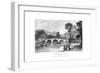 Richmond Bridge, London, 1829-J Rogers-Framed Giclee Print